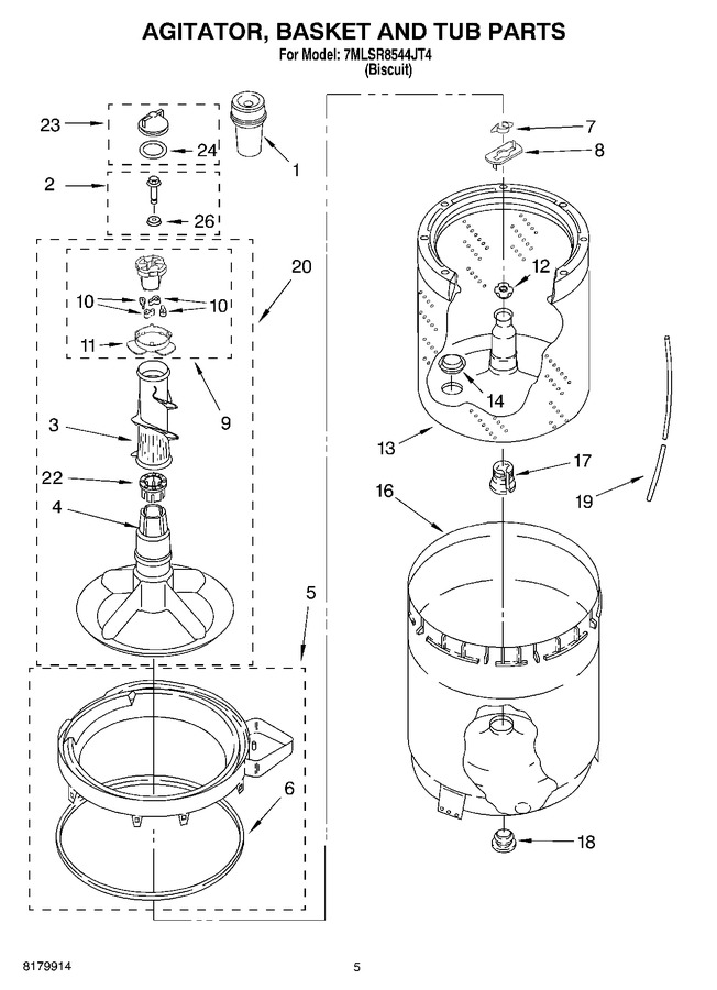 Diagram for 7MLSR8544JT4