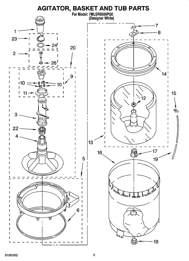 Diagram for 7MLSR9500PQ0