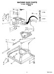 Diagram for 05 - Machine Base Parts