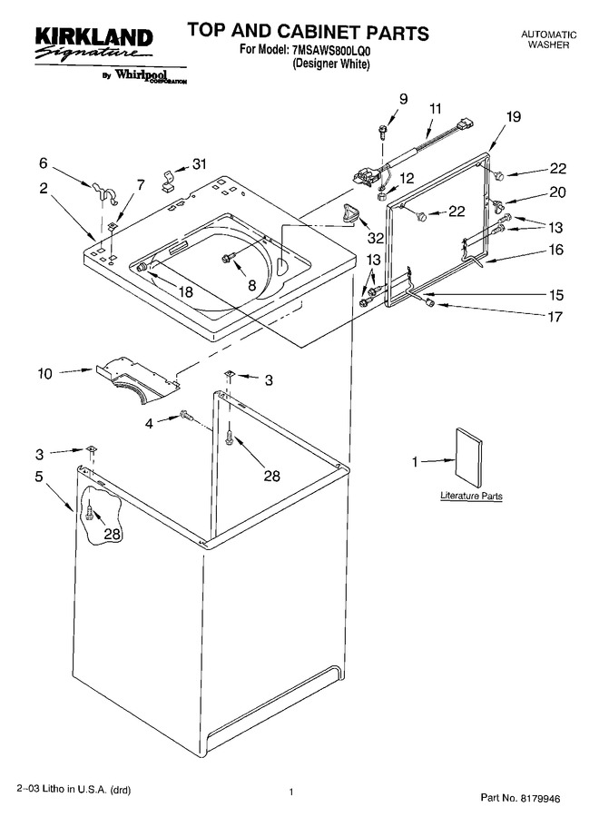 Diagram for 7MSAWS800LQ0