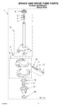 Diagram for 08 - Brake, Drive Tube Parts