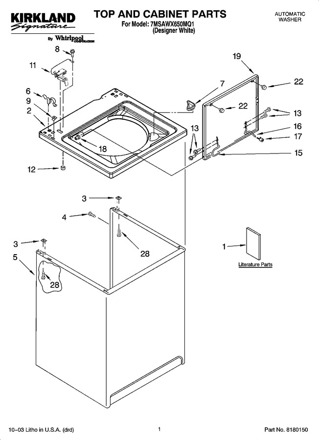 Diagram for 7MSAWX650MQ1