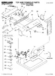 Diagram for 01 - Top And Console Parts