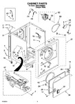 Diagram for 02 - Cabinet Parts