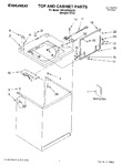 Diagram for 01 - Top And Cabinet, Literature