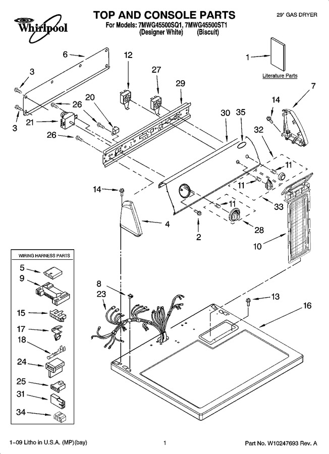 Diagram for 7MWG45500ST1