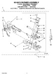 Diagram for 03 - 8318272 Burner Assembly