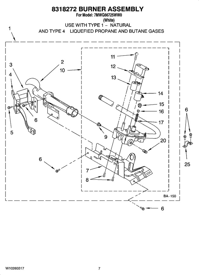 Diagram for 7MWG66725WW0