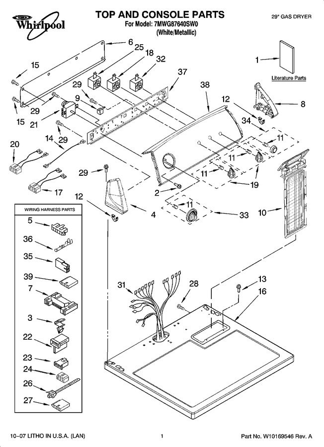 Diagram for 7MWG87640SW0