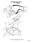 Diagram for 05 - Machine Base Parts