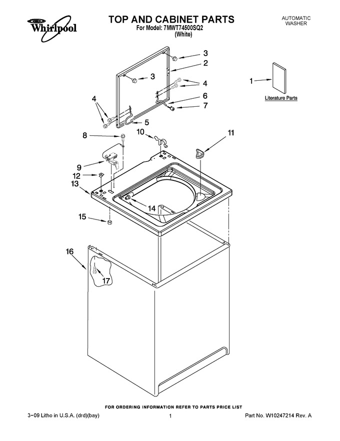 Diagram for 7MWT74500SQ2