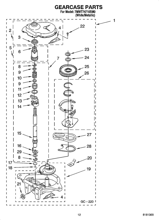 Diagram for 7MWT74710SM0