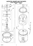 Diagram for 03 - Agitator, Basket And Tub Parts