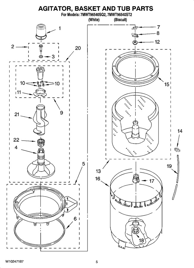 Diagram for 7MWT96540SQ2