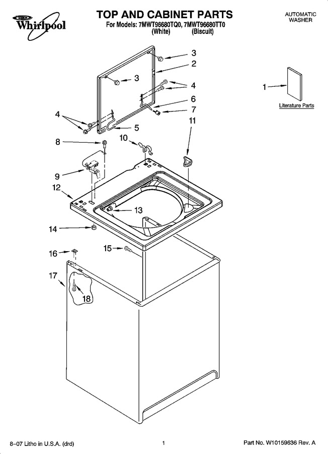 Diagram for 7MWT96680TQ0