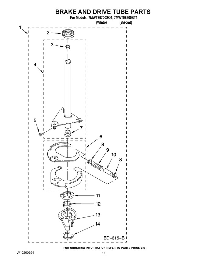 Diagram for 7MWT96700ST1