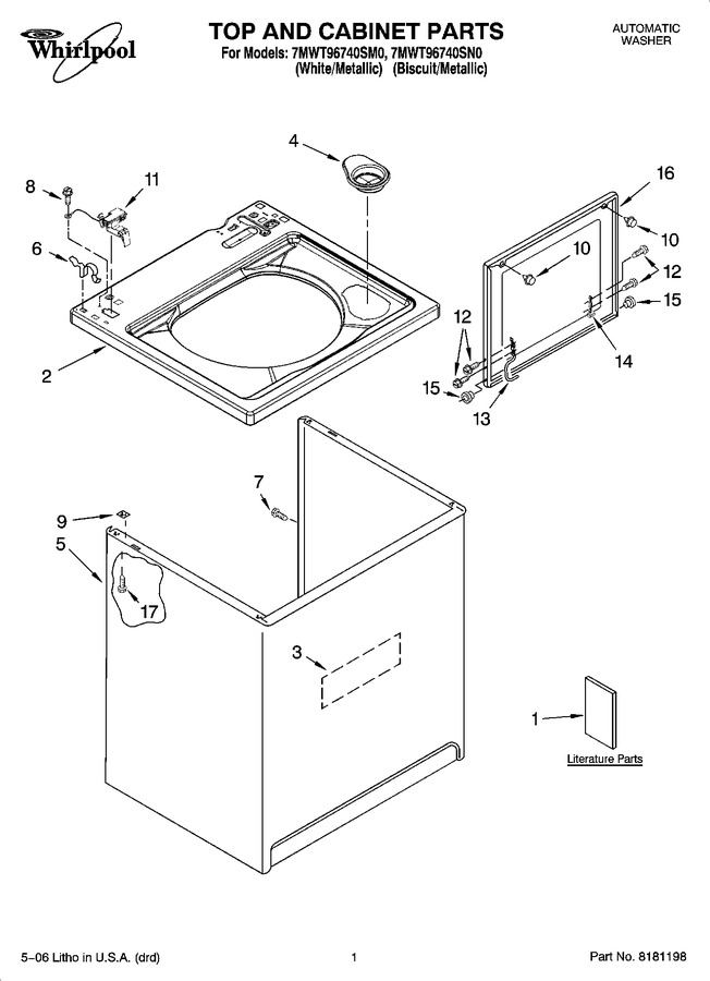 Diagram for 7MWT96740SN0