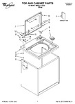 Diagram for 01 - Top And Cabinet Parts