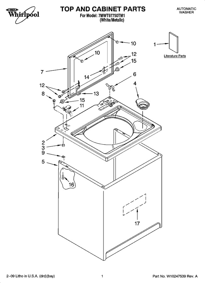 Diagram for 7MWT97750TM1