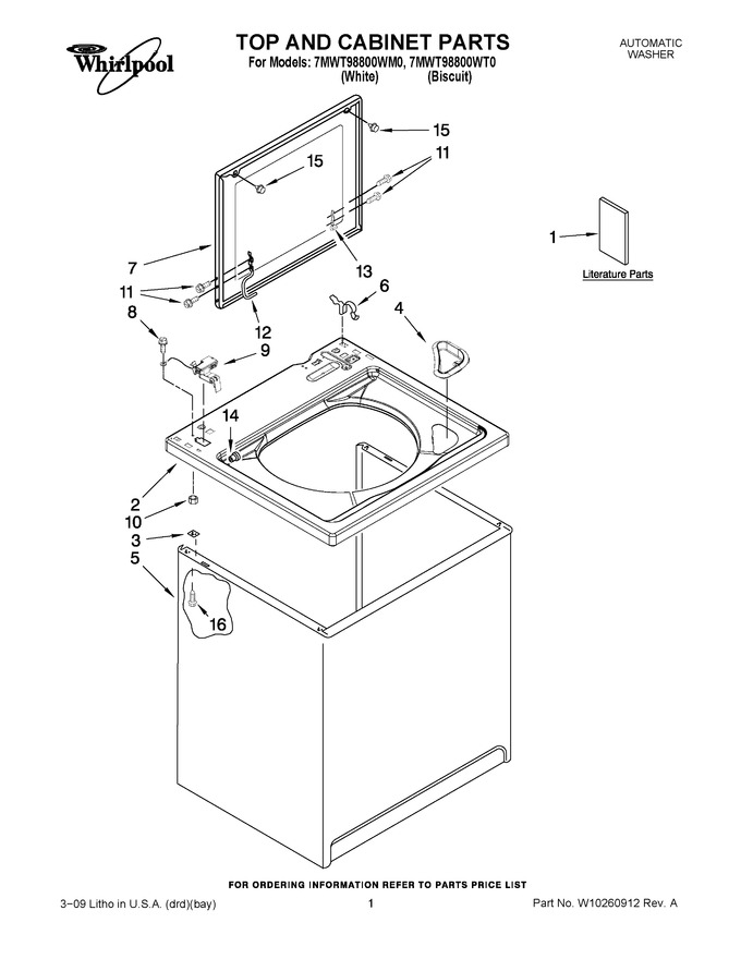 Diagram for 7MWT98800WM0