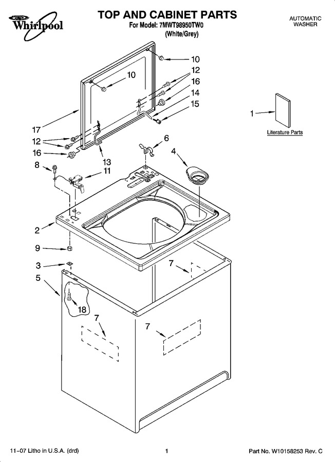 Diagram for 7MWT98950TW0