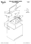 Diagram for 01 - Top And Cabinet Parts