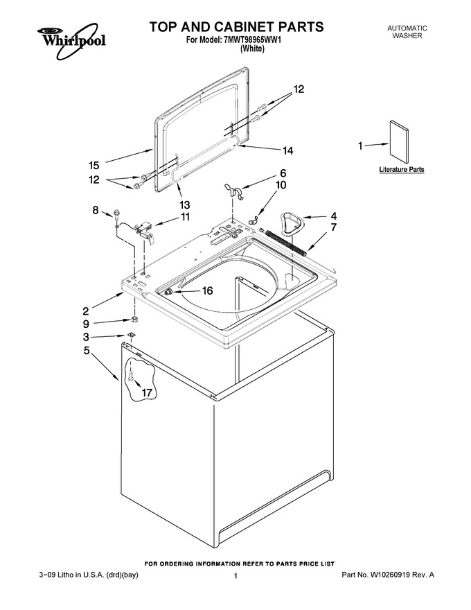 Diagram for 7MWT98965WW1