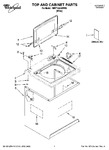 Diagram for 01 - Top And Cabinet Parts