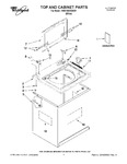 Diagram for 01 - Top And Cabinet Parts