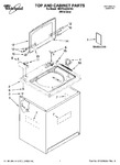 Diagram for 01 - Top And Cabinet Parts