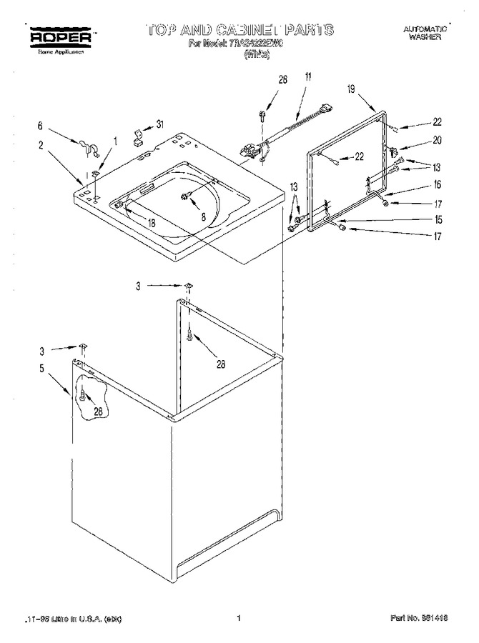 Diagram for 7RAS4222EW0