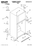 Diagram for 01 - Cabinet Parts