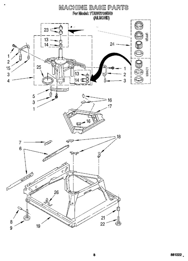 Diagram for 7TAWS700BN0