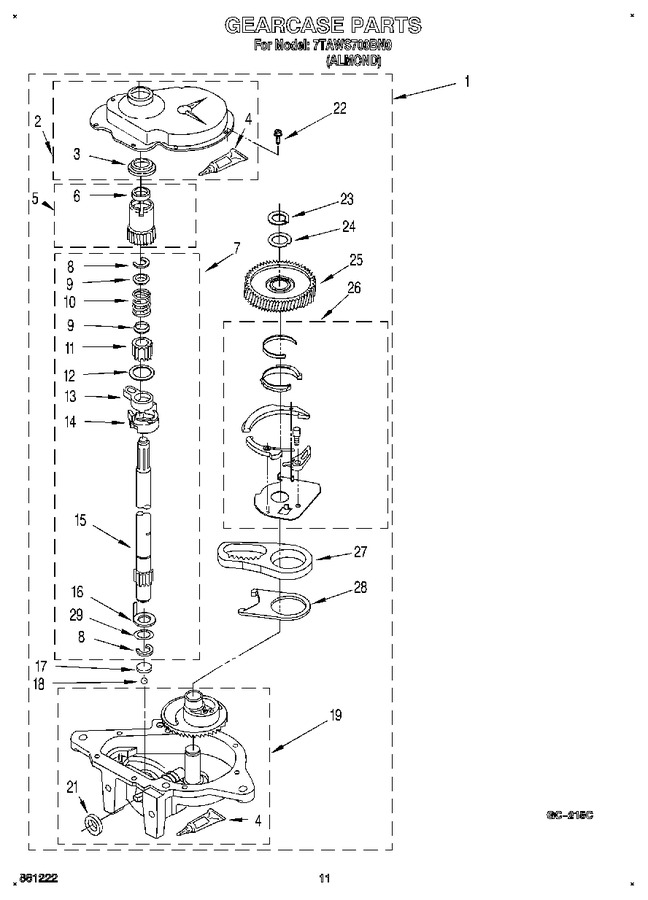 Diagram for 7TAWS700BN0