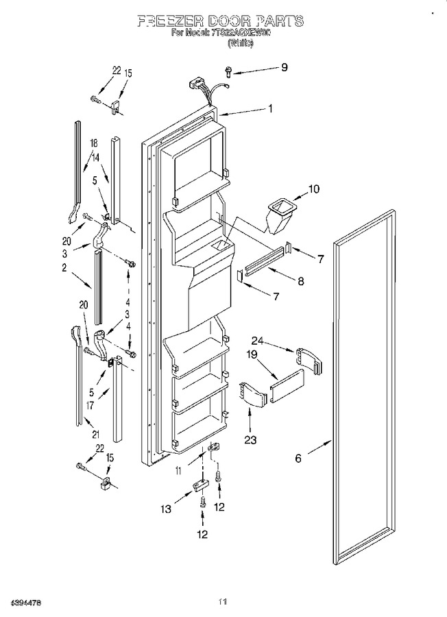 Diagram for 7TS22AQXEW00