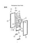 Diagram for 02 - Refrigerator Door