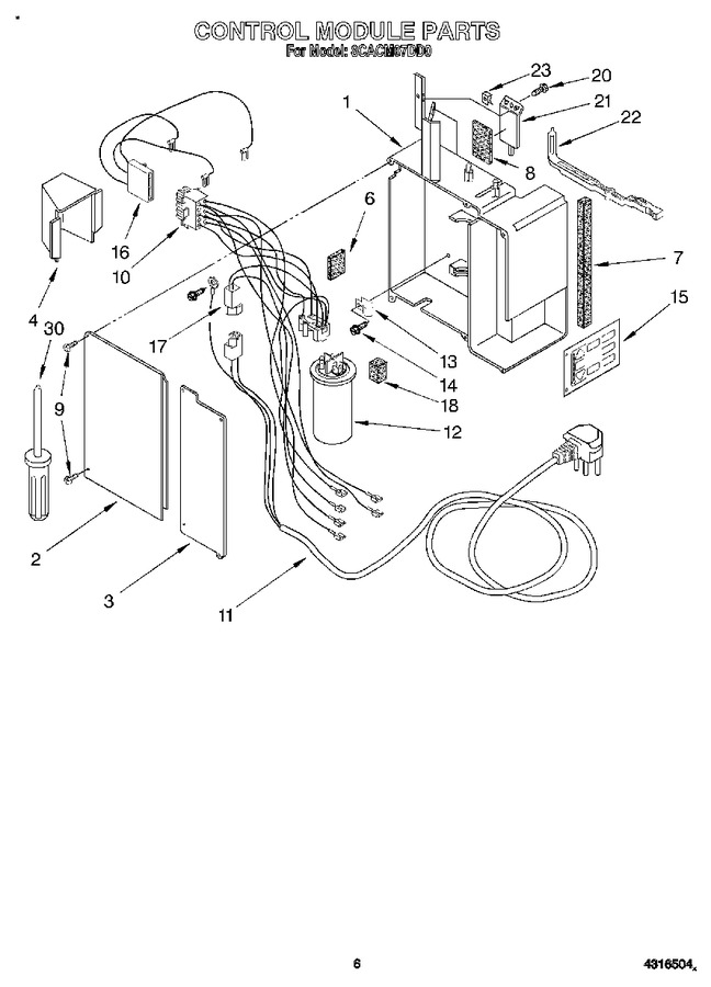 Diagram for 8CACM07DD0