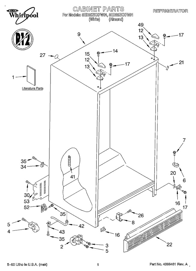 Diagram for 8ED20ZKXFW01