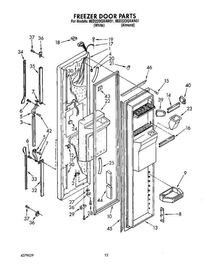 Diagram for 8ED22DQXAW01