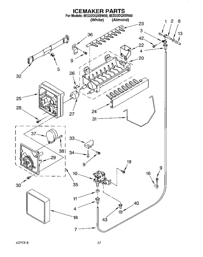 Diagram for 8ED22DQXBN00