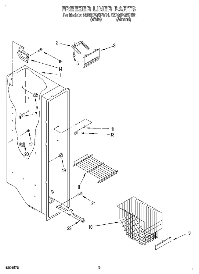 Diagram for 8ED22PQXDW01