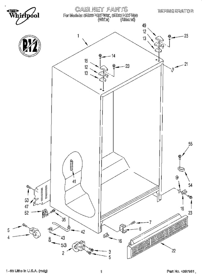 Diagram for 8ED22PQXFW00