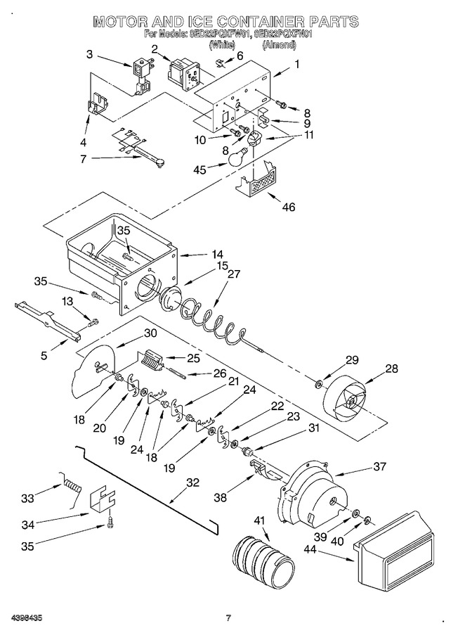 Diagram for 8ED22PQXFW01