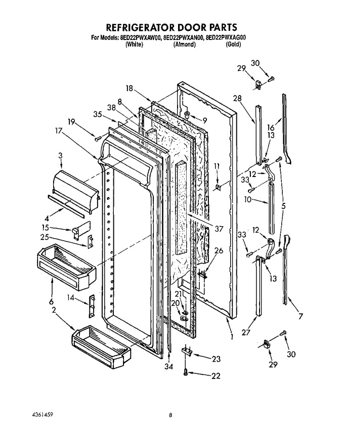 Diagram for 8ED22PWXAG00