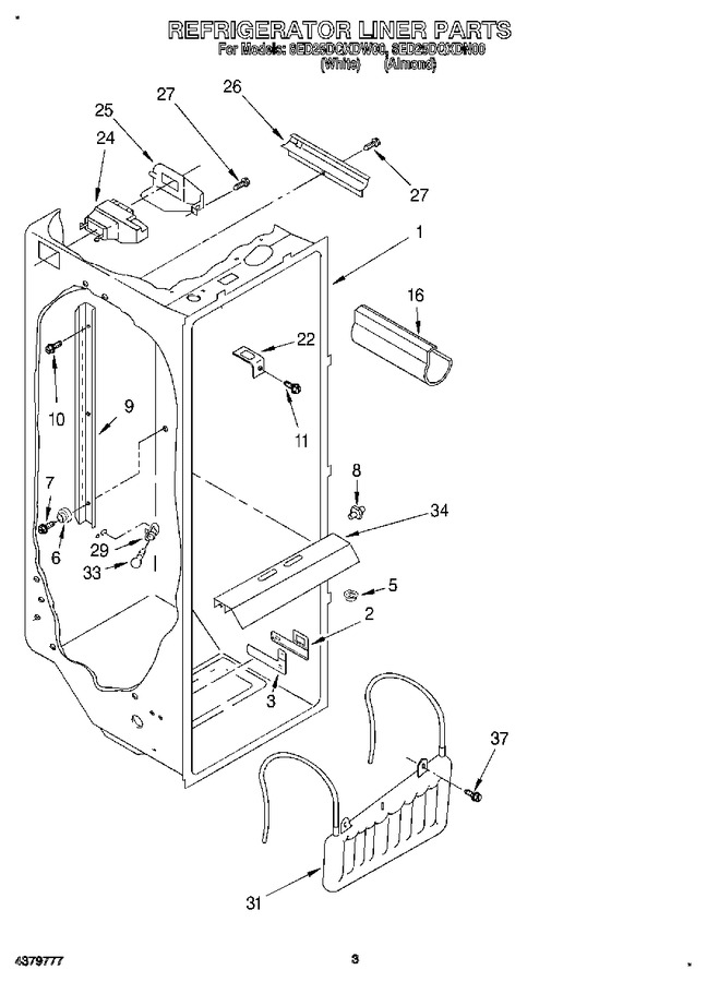 Diagram for 8ED25DQXDW00