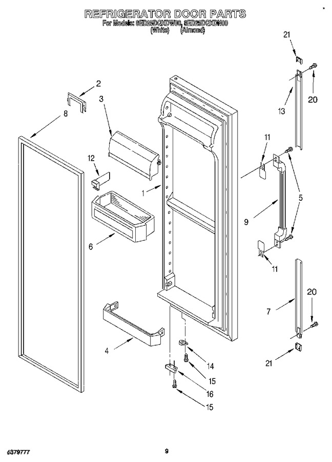 Diagram for 8ED25DQXDW00