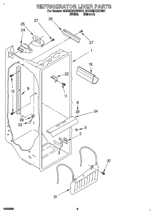 Diagram for 8ED25DQXDW01