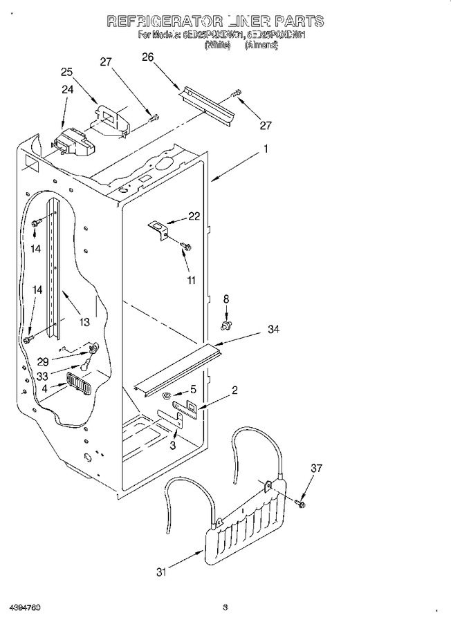 Diagram for 8ED25PQXDW01