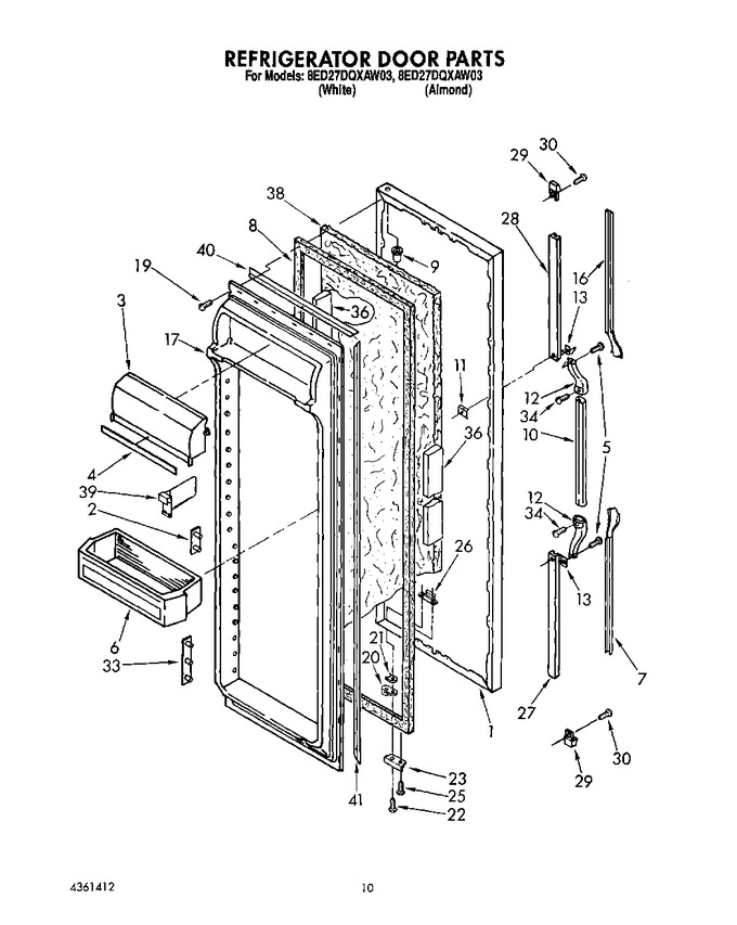 Diagram for 8ED27DQXAW03