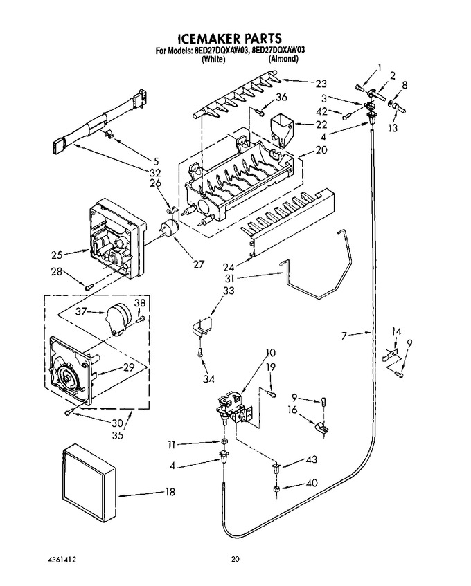 Diagram for 8ED27DQXAW03